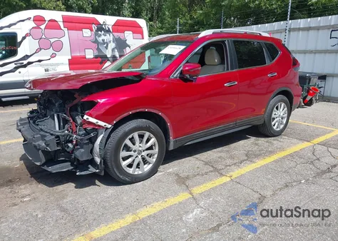 2018 Nissan Rogue Sv из США, поврежденный, VIN 5N1AT2MT6JC769965